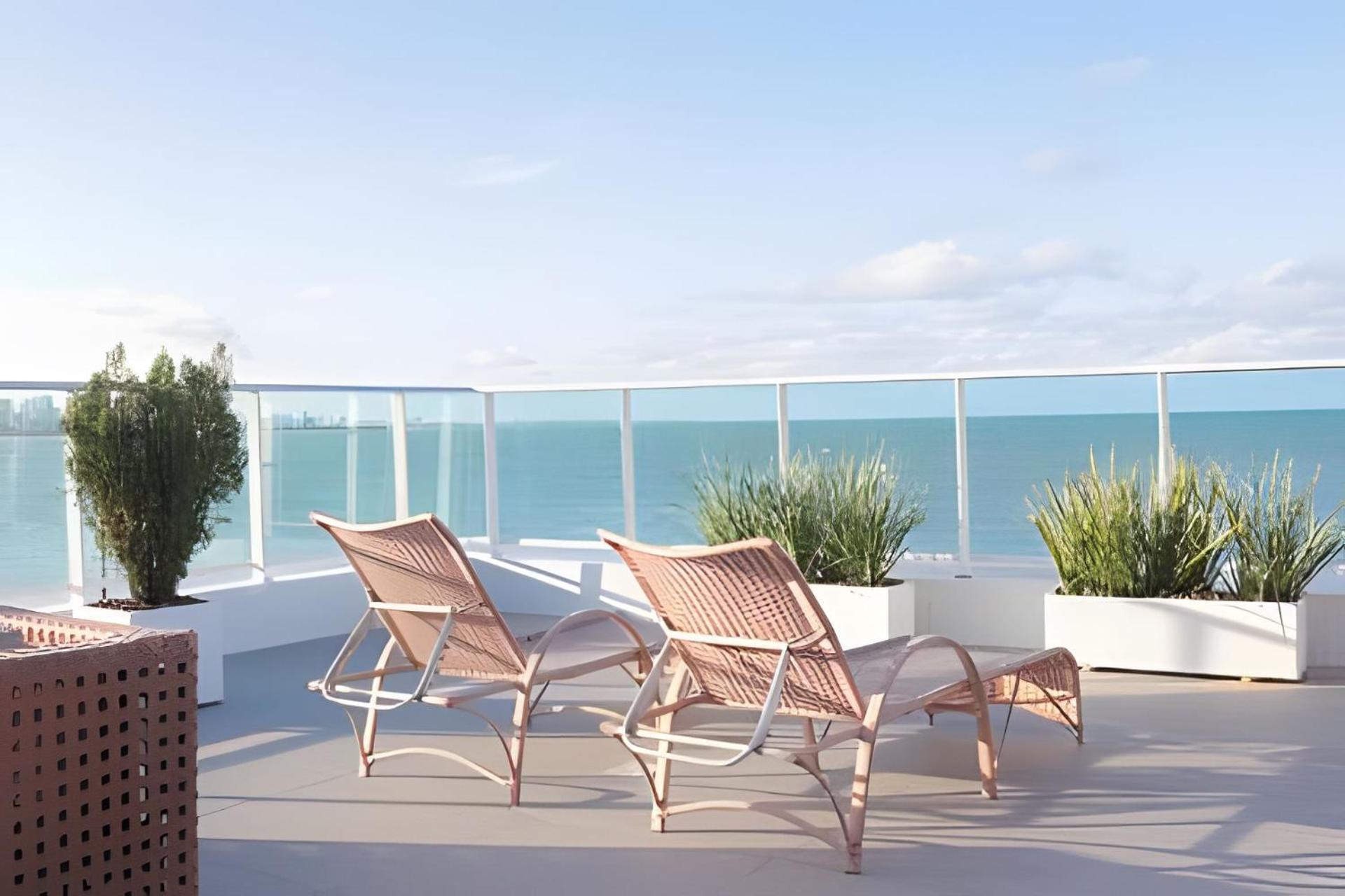 Apartamento Acorde Com O Mar Aos Seus Pes! Blue Sunset #213